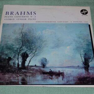 Brahms Piano Concerto No. 2 Georgy Sandor, pianist, Vox vinyl LP